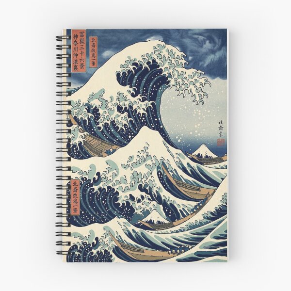 Item preview, Poster the great wave off kanagawa designed and sold by grisellamarten.
