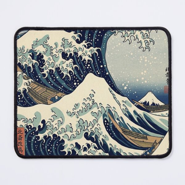 Item preview, Poster the great wave off kanagawa designed and sold by grisellamarten.