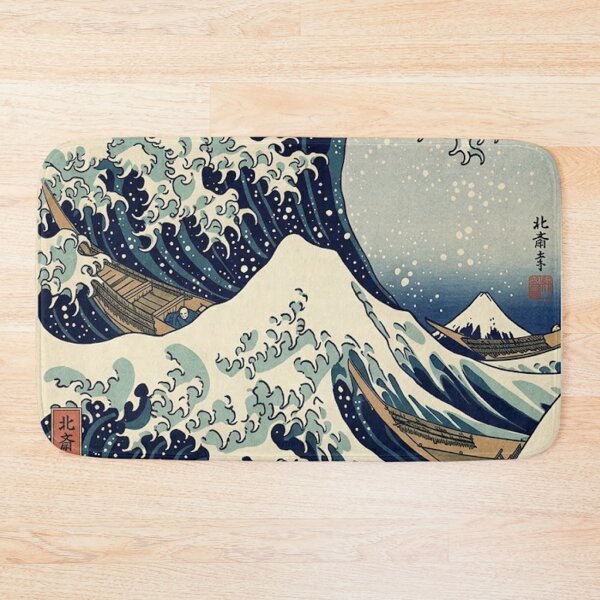 Item preview, Poster the great wave off kanagawa designed and sold by grisellamarten.