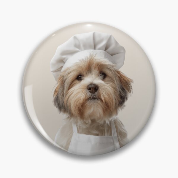 Item preview, Funny Havanese Dog Chef Realistic Animal Cooking Humor Art designed and sold by LazyOwlStore.