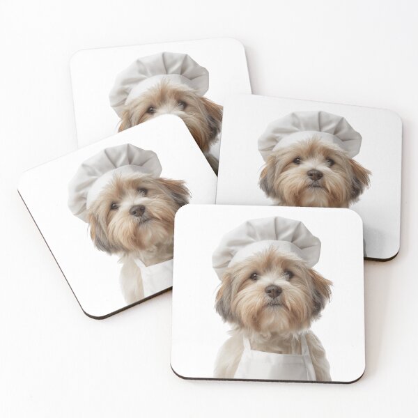 Item preview, Funny Havanese Dog Chef Realistic Animal Cooking Humor Art designed and sold by LazyOwlStore.