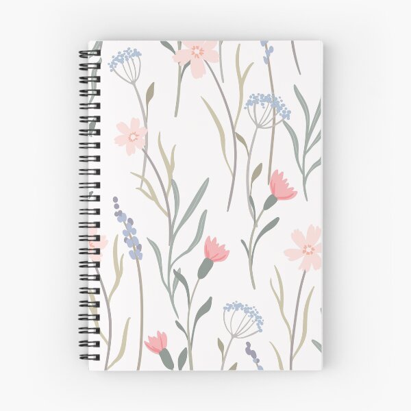 Item preview, Soft Wildflower Meadow Seamless Pattern | Pastel Botanical Floral Cottagecore Design designed and sold by RJACreative.