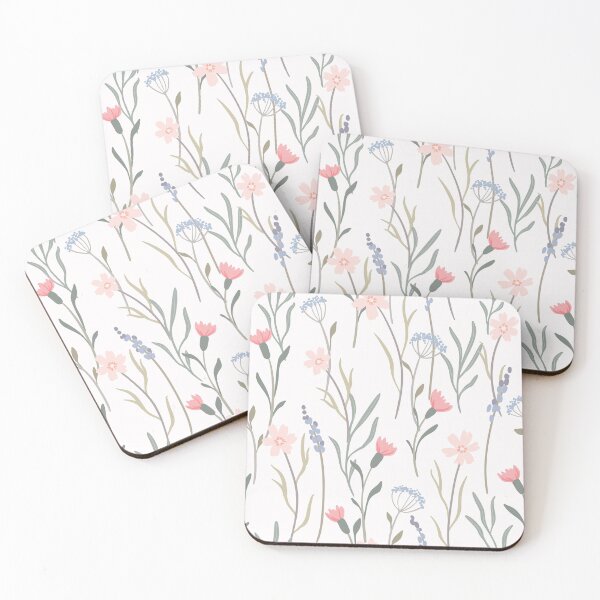 Item preview, Soft Wildflower Meadow Seamless Pattern | Pastel Botanical Floral Cottagecore Design designed and sold by RJACreative.