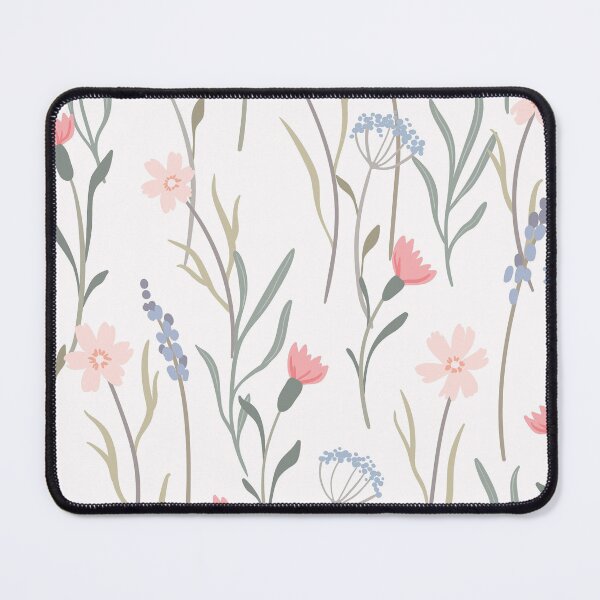 Item preview, Soft Wildflower Meadow Seamless Pattern | Pastel Botanical Floral Cottagecore Design designed and sold by RJACreative.