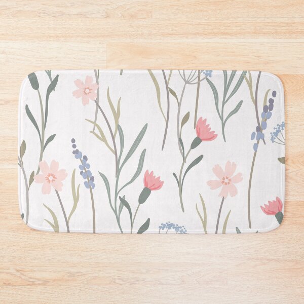 Item preview, Soft Wildflower Meadow Seamless Pattern | Pastel Botanical Floral Cottagecore Design designed and sold by RJACreative.