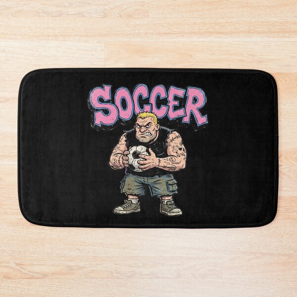 Item preview, 90s Arcade Street Soccer - Retro Tough Guy Cartoon designed and sold by AdyKurniawan.