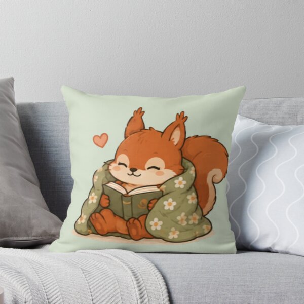 Item preview, Bookworm Red Squirrel designed and sold by MellowMunchkins.