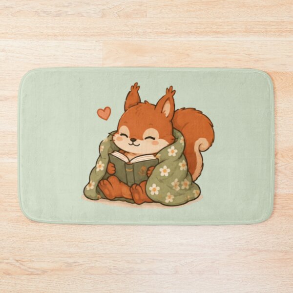 Item preview, Bookworm Red Squirrel designed and sold by MellowMunchkins.