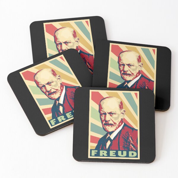 Item preview, Sigmund Freud Pop Art Portrait Psychoanalysis designed and sold by marke770.