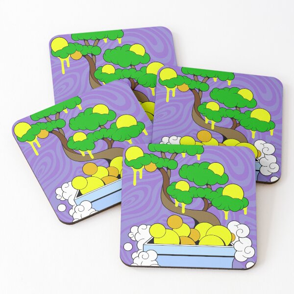 Item preview, Cartoon Pop Art Bonsai Plant Illustration designed and sold by Lexkon Liu's art.