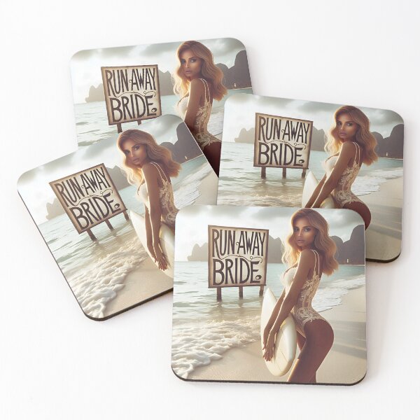 Item preview, Beach Bride Surfboard Ocean designed and sold by Voodoo Store Paranormal Collections.
