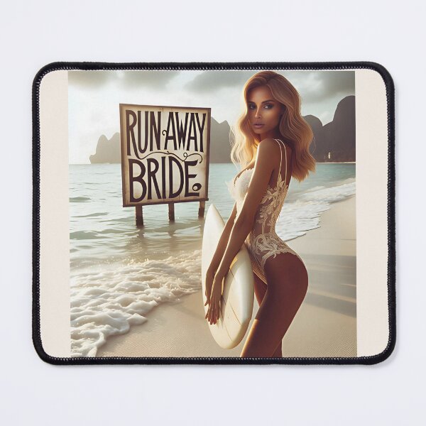 Item preview, Beach Bride Surfboard Ocean designed and sold by Voodoo Store Paranormal Collections.