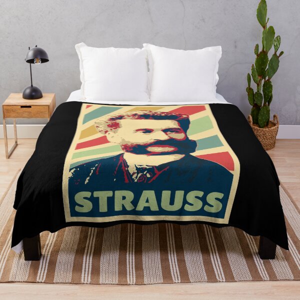 Item preview, Johann Strauss II Pop Art Composer Portrait designed and sold by marke770.