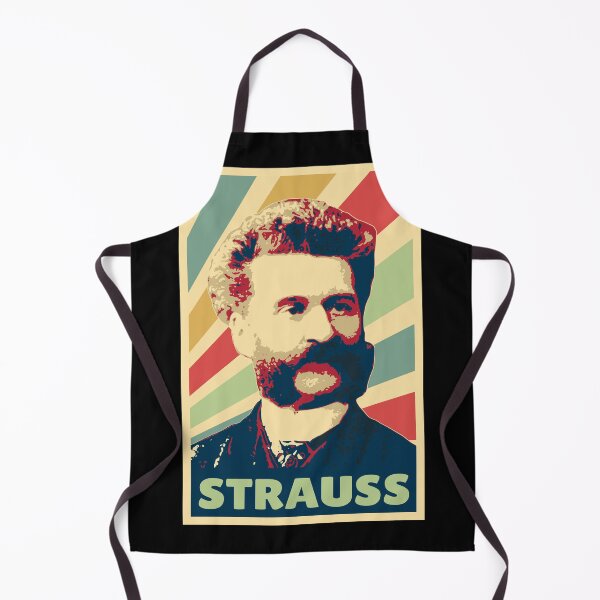 Item preview, Johann Strauss II Pop Art Composer Portrait designed and sold by marke770.