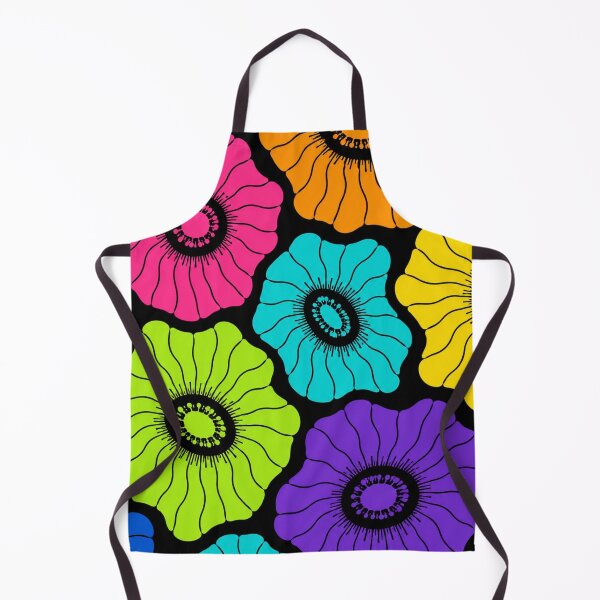 Item preview, Bright Rainbow Floral Pattern designed and sold by Myra365Art.
