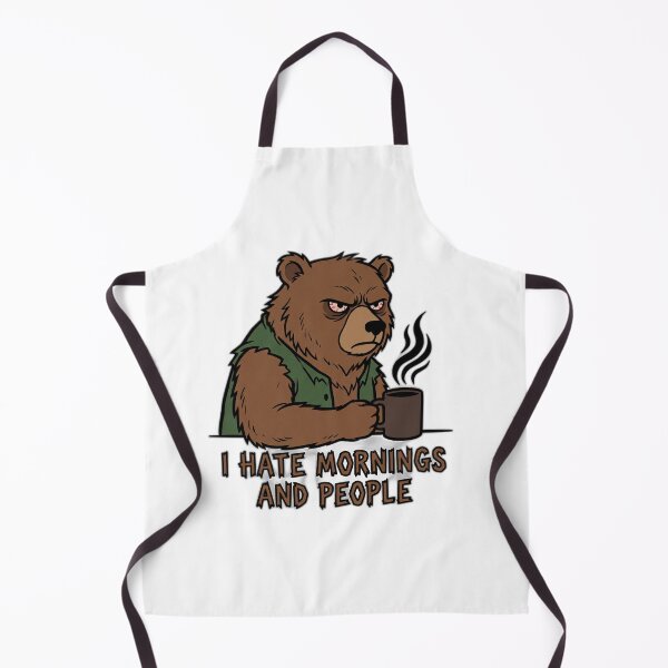 Item preview, I Hate Mornings And People Grumpy Bear designed and sold by ryanguas.