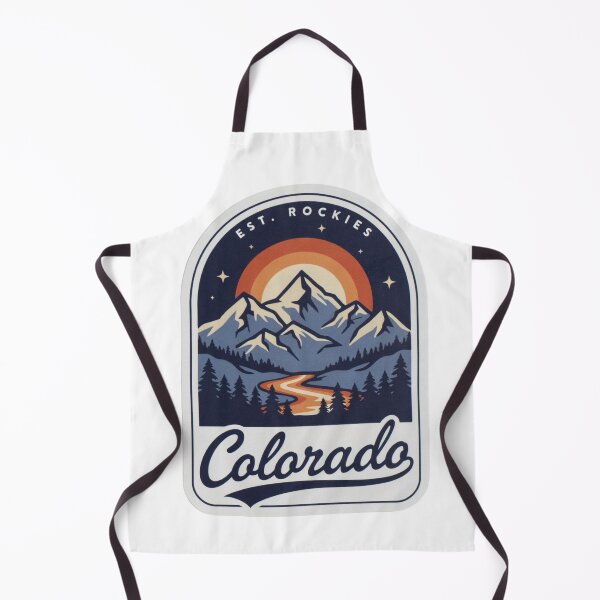 Item preview, Colorado Mountains Retro  | Sunset Peak Landscape Sticker | Outdoor Adventure Gift designed and sold by CrystalCove11.