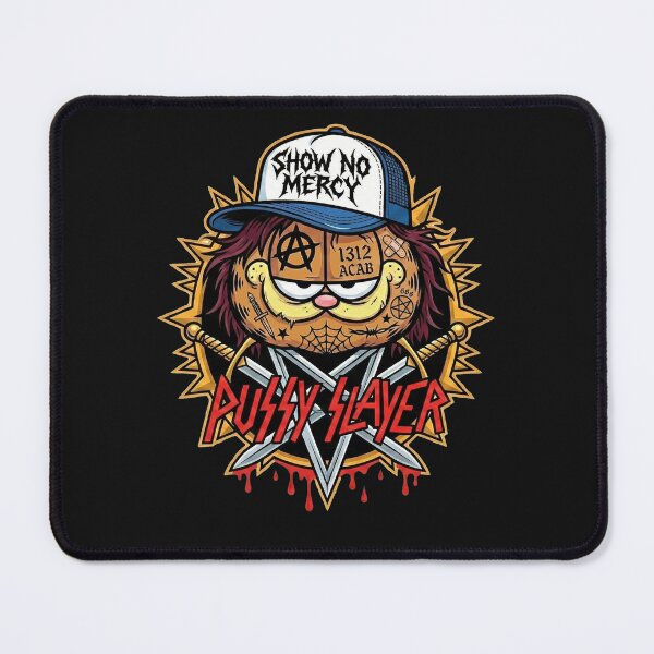 Item preview, Tattoo Garfield Parody - Heavy Metal Pussy - Anarchy & Punk designed and sold by AdyKurniawan.