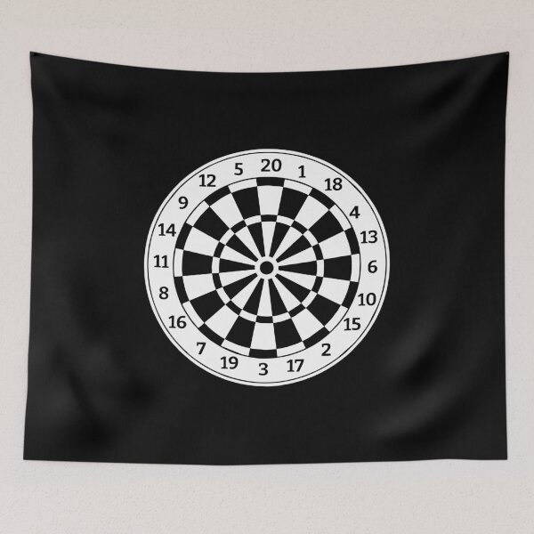 Item preview, Dartboard - Funny Darts Player Gift designed and sold by keviacevarya.