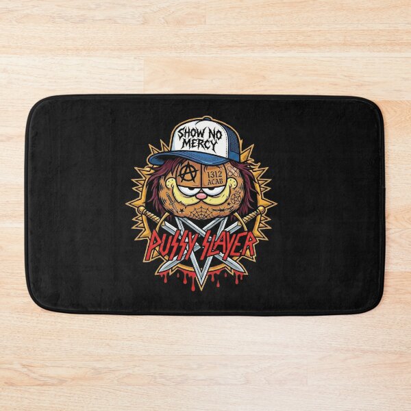 Item preview, Tattoo Garfield Parody - Heavy Metal Pussy - Anarchy & Punk designed and sold by AdyKurniawan.