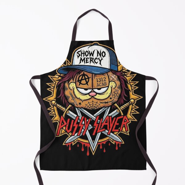 Item preview, Tattoo Garfield Parody - Heavy Metal Pussy - Anarchy & Punk designed and sold by AdyKurniawan.