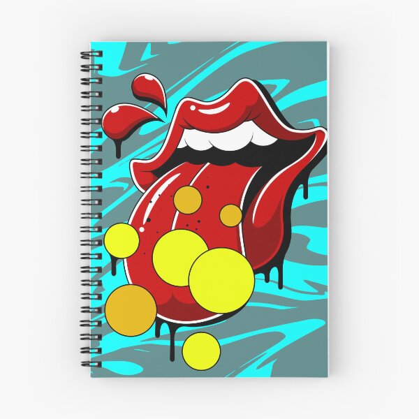Item preview, Pop Art Cartoon Rock Hip Hop Lips designed and sold by Lexkon Liu's art.