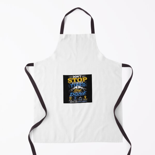 Item preview, Don't Stop When You're Tired Motivational Gym Quote designed and sold by PrintableArt123.