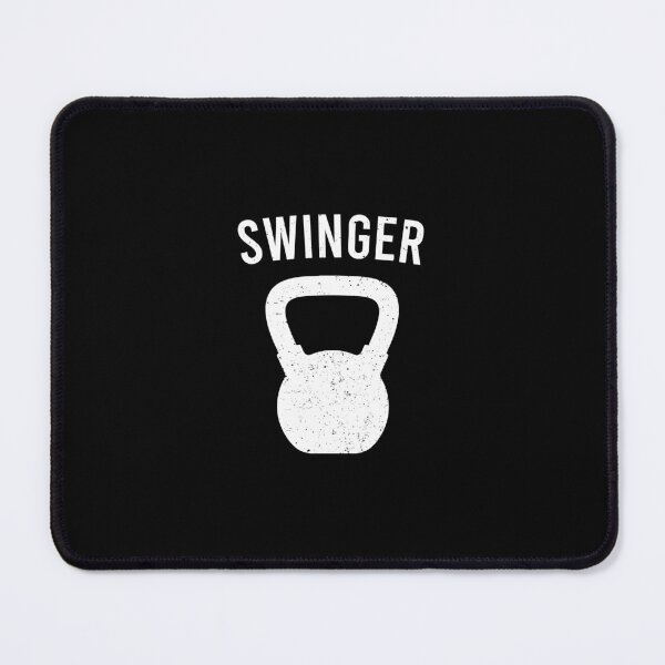 Item preview, Swinger - Funny Kettlebell Workout Pun designed and sold by keviacevarya.
