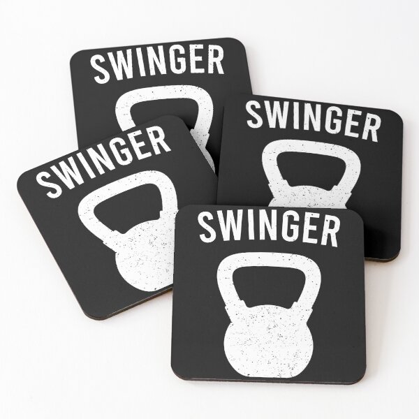 Item preview, Swinger - Funny Kettlebell Workout Pun designed and sold by keviacevarya.