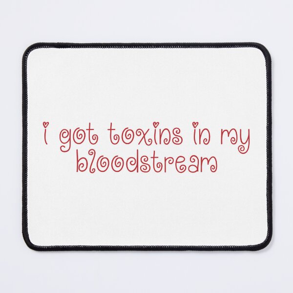 Item preview, Toxins In My Bloodstream Cure Lyrics designed and sold by Aesthetic Crew.