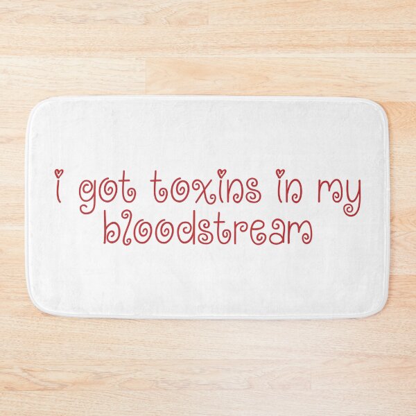 Item preview, Toxins In My Bloodstream Cure Lyrics designed and sold by Aesthetic Crew.