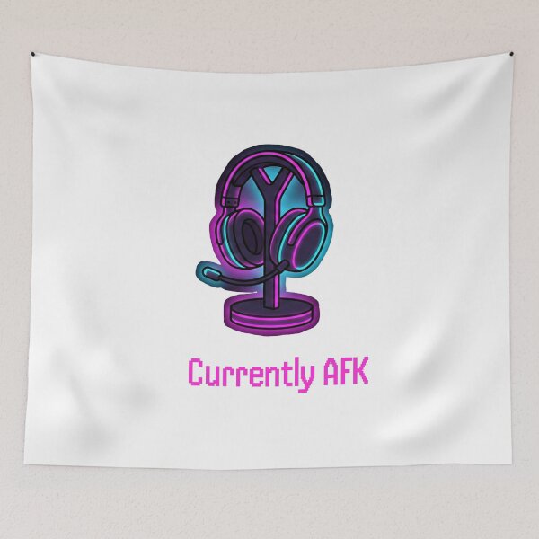 Item preview, Currently AFK Away From Keyboard Funny Gamer Headset designed and sold by SW Shop.