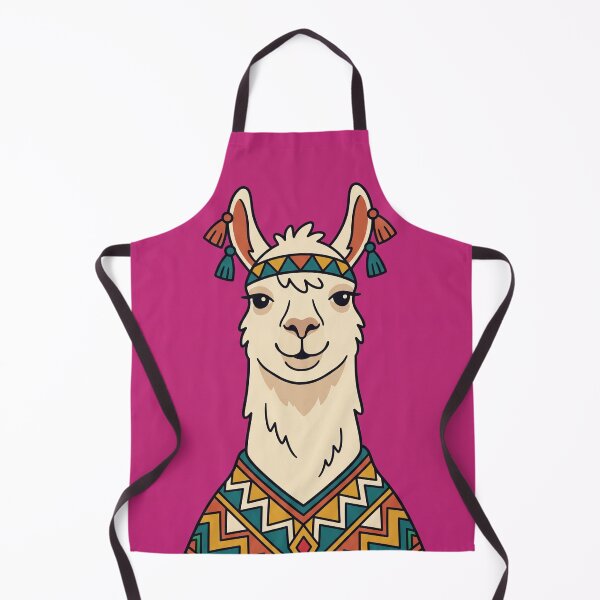 Item preview, Alpaca With Sunglasses Andean Scarf designed and sold by HANANTI.
