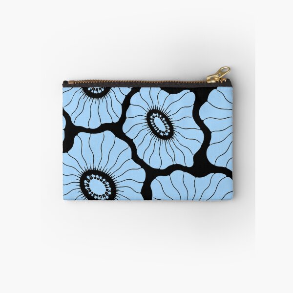 Item preview, Soft Sky Blue Floral Pattern designed and sold by Myra365Art.