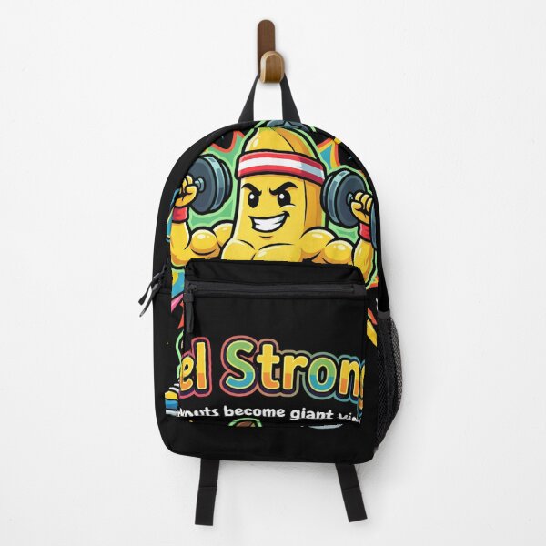 Item preview, Peel Strong! – Banana Gym Motivation designed and sold by Tharaazu.