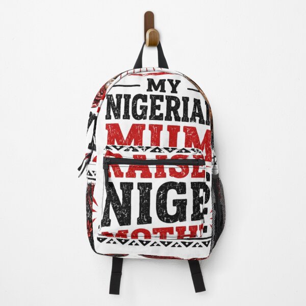 Item preview, Raised By A Nigerian Mother My Nigerian Mum Prays For Me Vintage African Pride T-Shirt designed and sold by Oparachinedu.