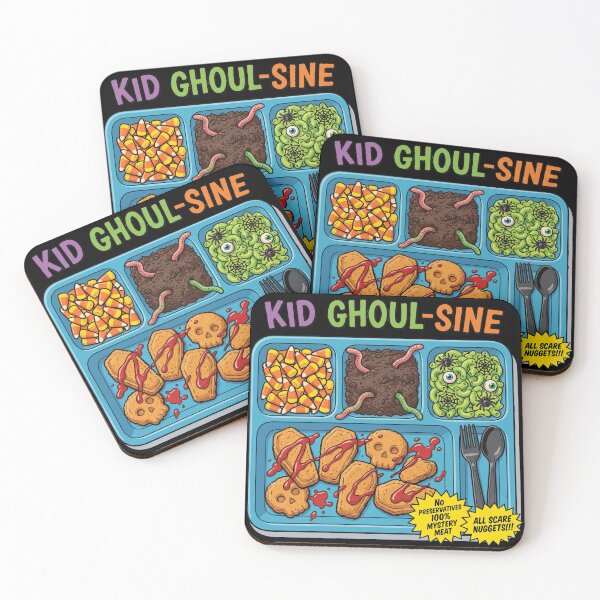 Item preview, Kid Ghoul-Sine Retro Halloween TV Dinner Nostalgia designed and sold by AdyKurniawan.