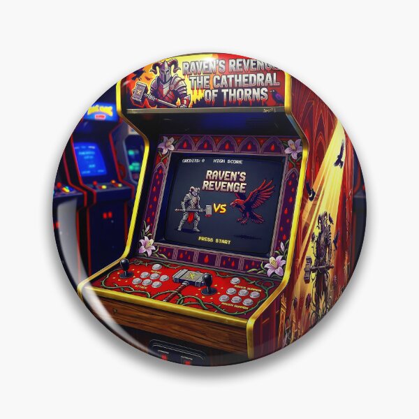 Item preview, Retro Arcade capter Themed Décor designed and sold by Cyber-ART-Studio.