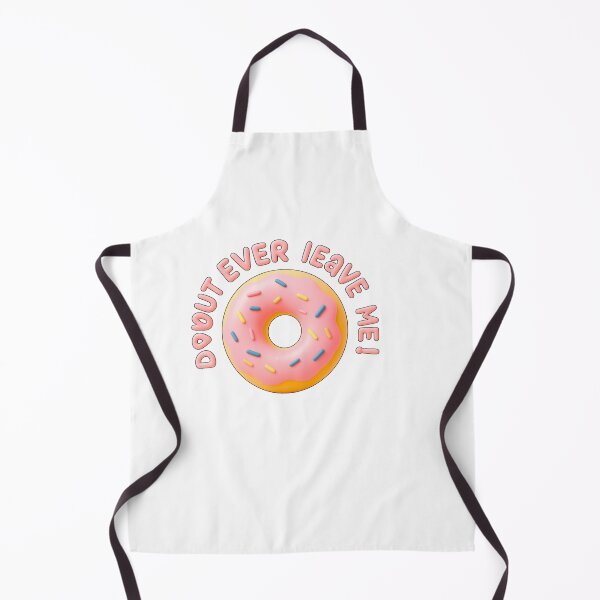 Item preview, ​Donut Ever Leave Me - Cute 3D Pink Donut Pun designed and sold by thazinart.