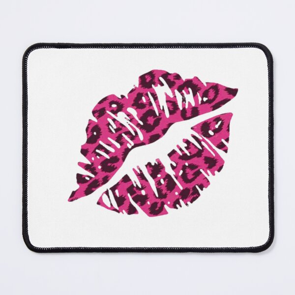 Item preview, Hot Pink Leopard Print Lips | Glam Makeup Aesthetic | Coquette Fashion Graphic Sticker & T-Shirt Pink, Leopard Print, Lips, Glam, Makeup, Coquette, Fashion, Sticker, T-Shirt. designed and sold by Louliloulita.
