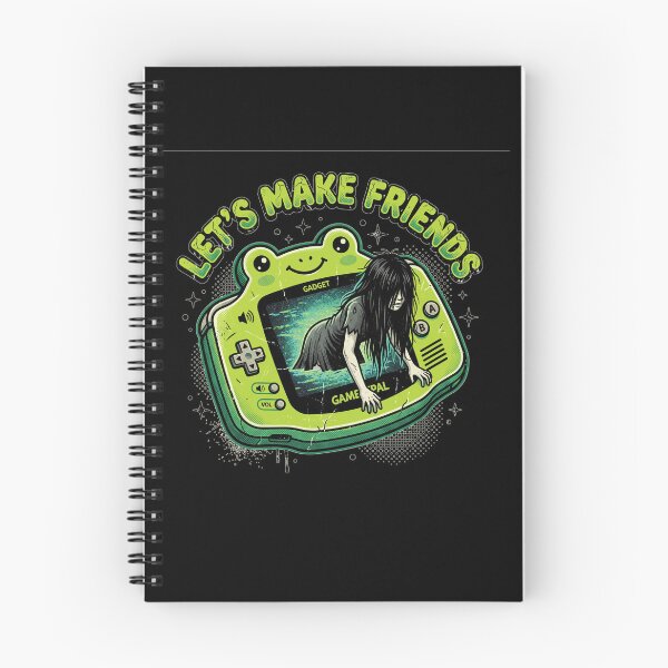 Item preview, Let's Make Friends - Creepy Kawaii Retro Handheld Horror designed and sold by AdyKurniawan.