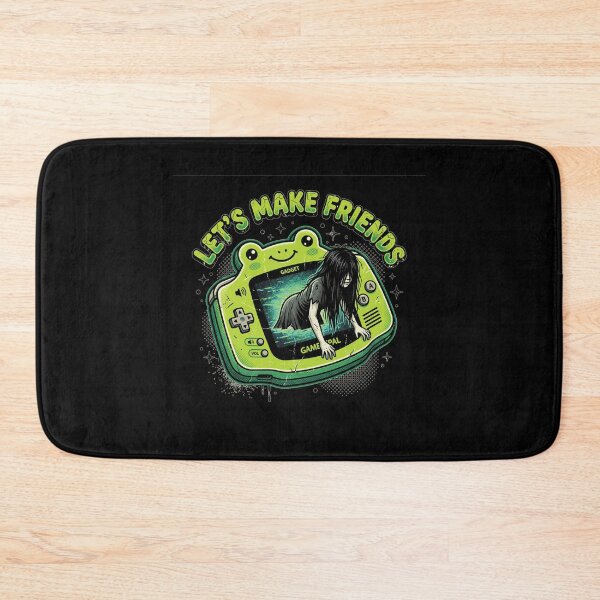 Item preview, Let's Make Friends - Creepy Kawaii Retro Handheld Horror designed and sold by AdyKurniawan.