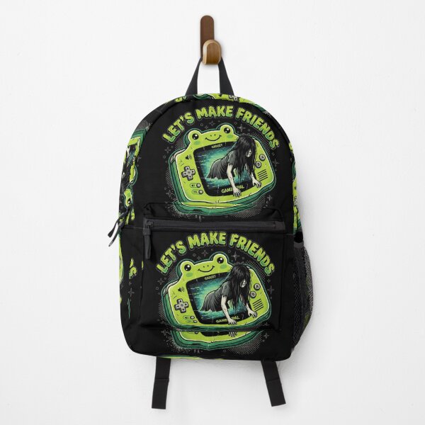 Item preview, Let's Make Friends - Creepy Kawaii Retro Handheld Horror designed and sold by AdyKurniawan.