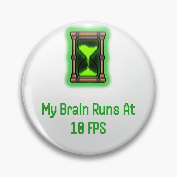 Item preview, Brain Runs At 10 FPS Funny Lagging Gamer Low Frames designed and sold by SW Shop.