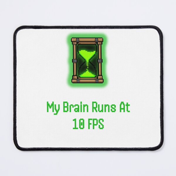 Item preview, Brain Runs At 10 FPS Funny Lagging Gamer Low Frames designed and sold by SW Shop.