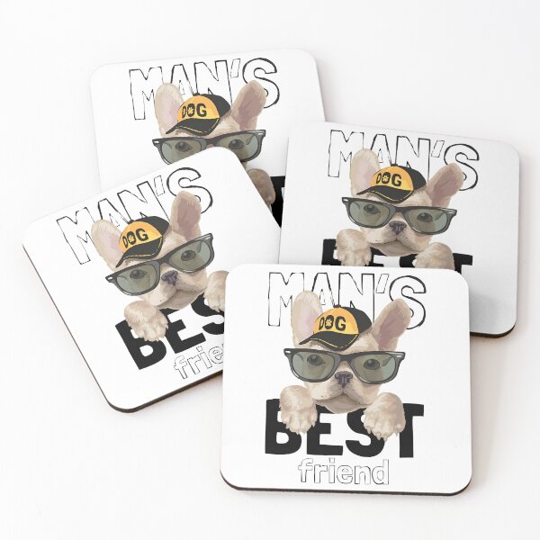 Item preview, Cool Dog Peeking Man's Best Friend Graphic designed and sold by SoyLamderma.