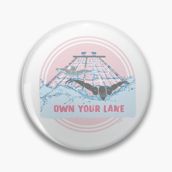 Item preview, Own Your Lane PINK designed and sold by Pattern Omnibus.