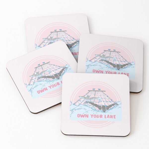 Item preview, Own Your Lane PINK designed and sold by Grafickilli.