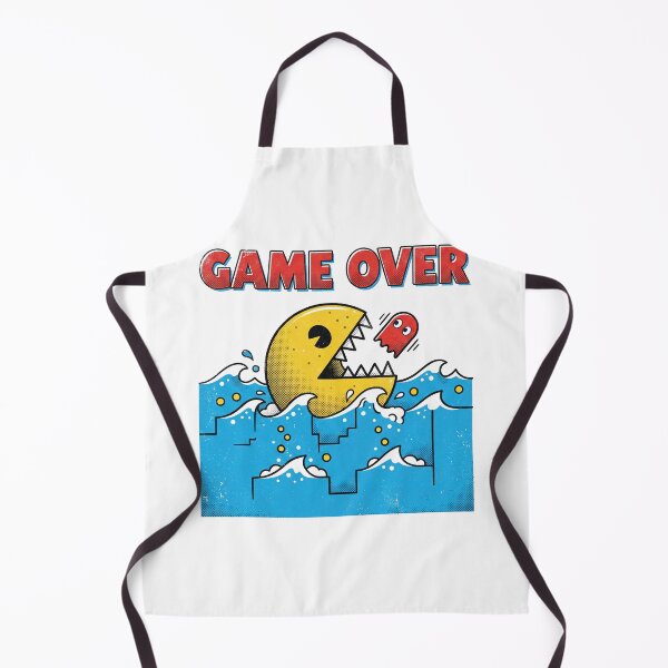 Item preview, Game Over Retro Arcade Shark Movie Parody designed and sold by AdyKurniawan.