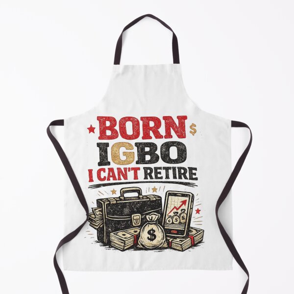 Item preview, Born Igbo I Can't Retire Entrepreneur Wealth Mindset Vintage T-Shirt designed and sold by Oparachinedu.
